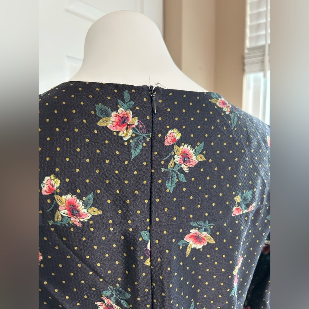 Nanette Lepore Floral and Polka Dot Dress - Picture 8 of 9